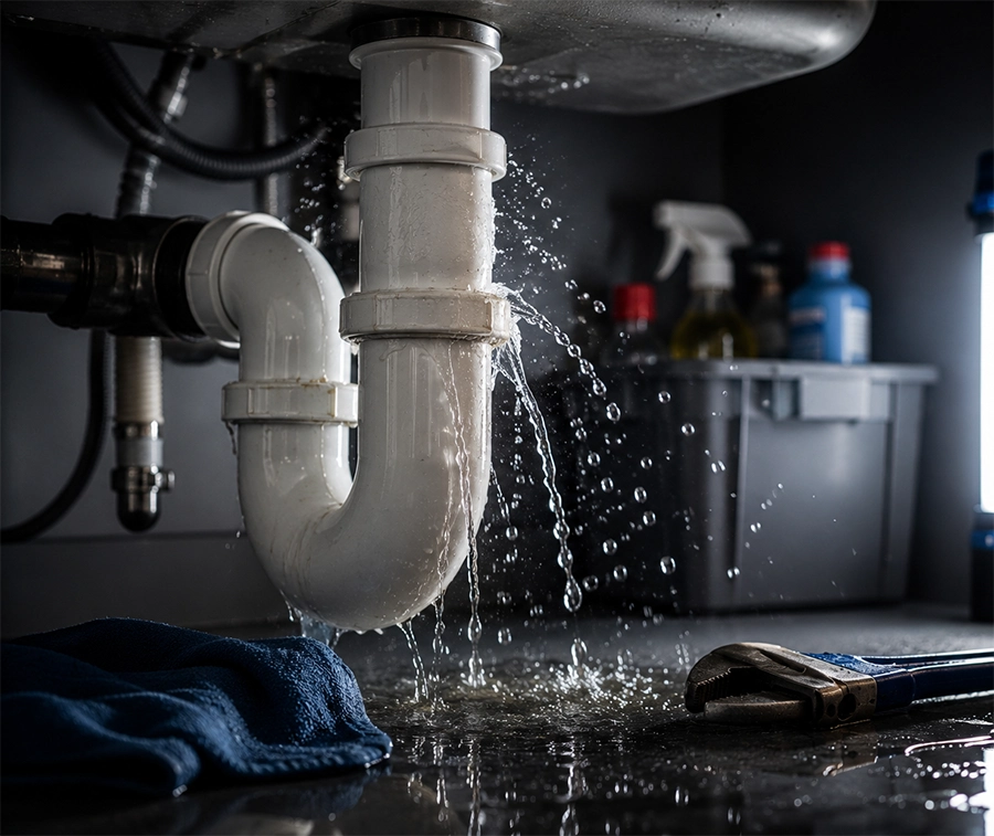 Professional pipe repair service in Houston